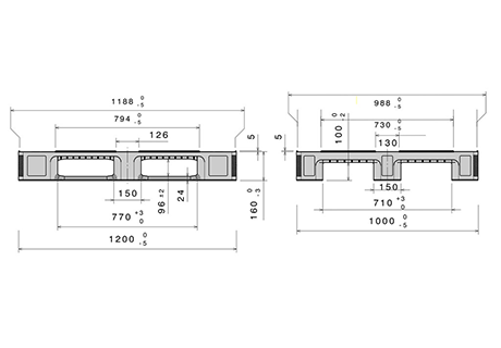 Plastpall IP-EUR-L3 - 1200x1000