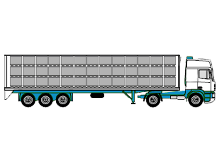 Pallcontainer 1200x1000x990mm System-1210KL