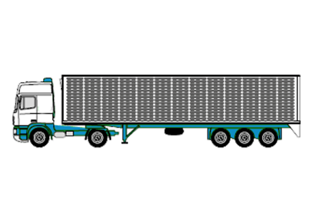 Pallcontainer 1200x1000x990mm System-1210KL